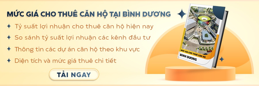 CTA mức giá cho thuê căn hộ tại Bình Dương