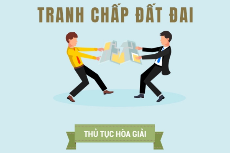 Thủ tục hoà giải tranh chấp đất đai