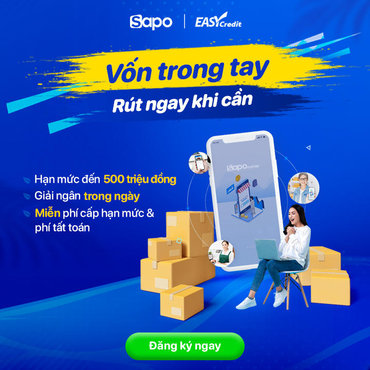 Sapo hợp tác cùng Easy Credit cung cấp gói vay hạn mức