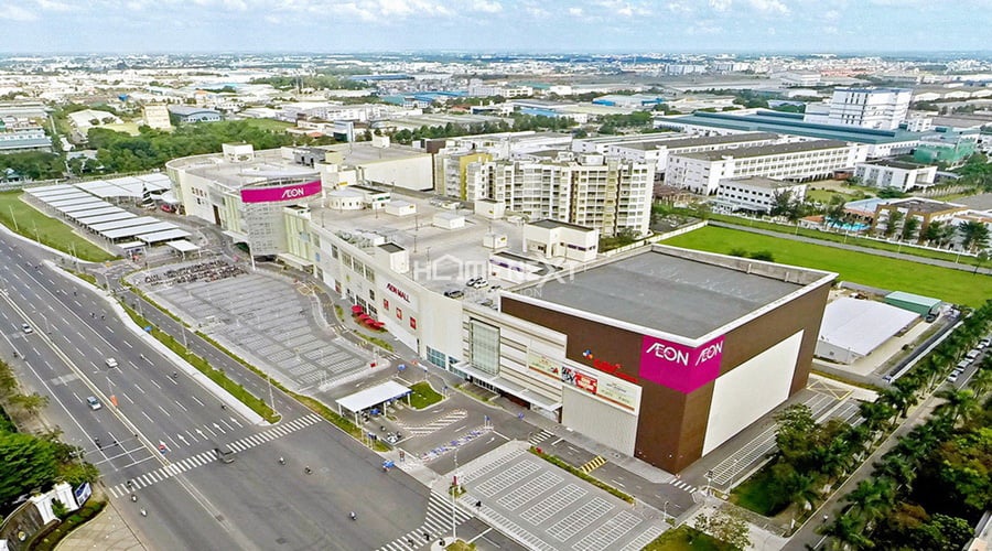 Dự án gần trung tâm thương mại Aeon Mall