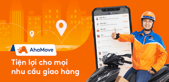 ứng dụng giao đồ ăn ahamove