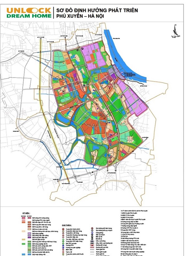 Bản đồ quy hoạch Phú Xuyên đến 2030