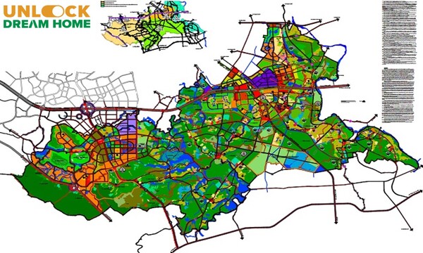 Bản đồ quy hoạch Quốc Oai đến 2030