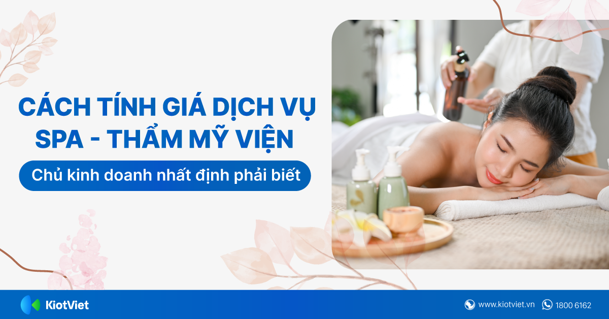 Cach tinh gia dich vu spa