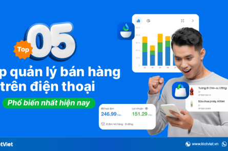 Top 5 app quan ly ban hang tren dien thoai