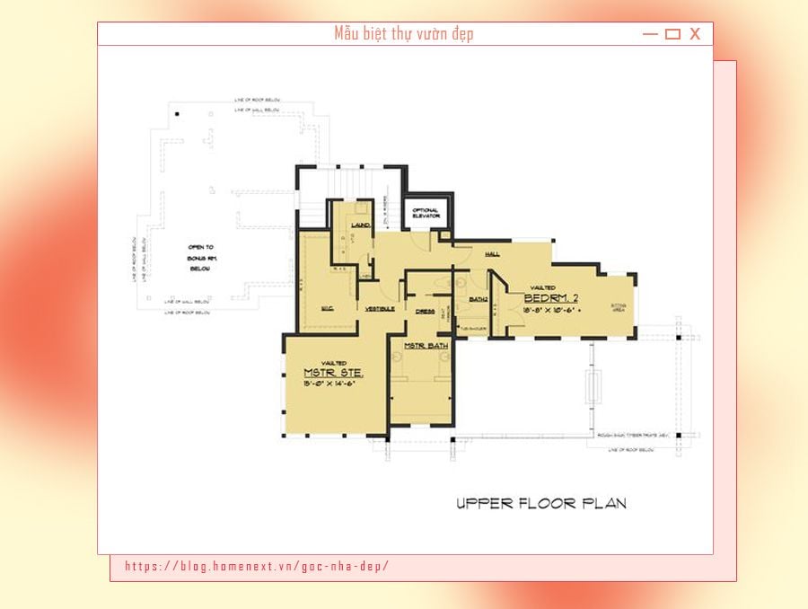 Bố trí không gian biệt thự vườn đẹp