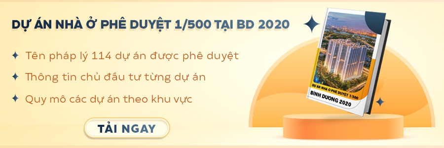 CTA dự án nhà ở phê duyệt 1/500 tại bình dương 2020