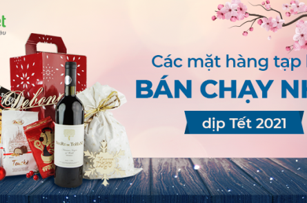 Các mặt hàng tạp hóa bán chạy nhất dịp Tết 2021