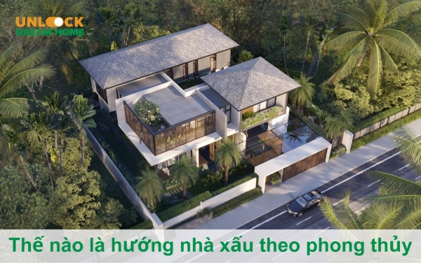 hướng nhà phong thủy xấu