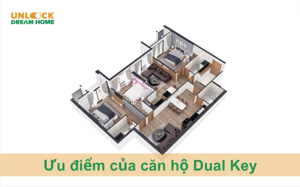 Căn hộ Dual Key giúp tiết kiệm nhiều chi phí