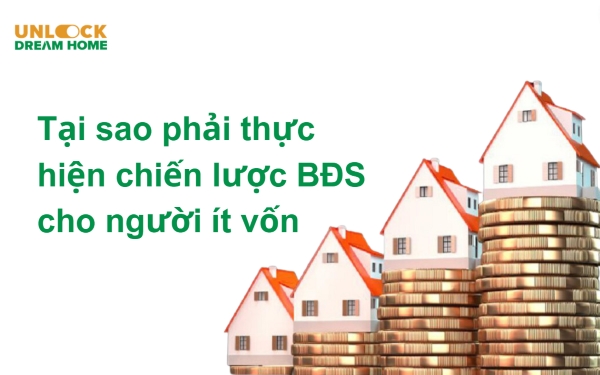 Nguyên nhân đầu tư bđs dù ít vốn