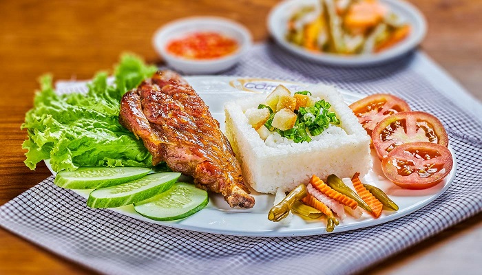 menu cơm tấm