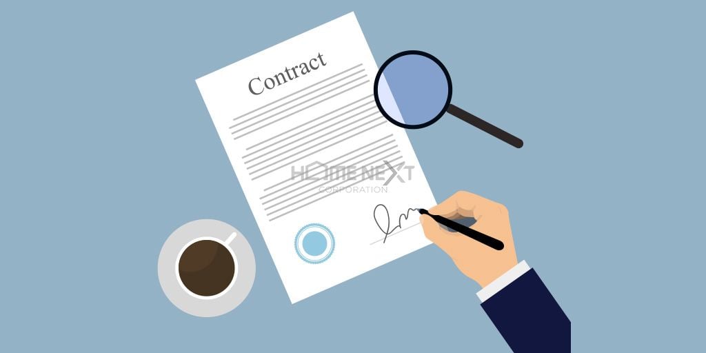 contracts đặc cọc  mua nhà