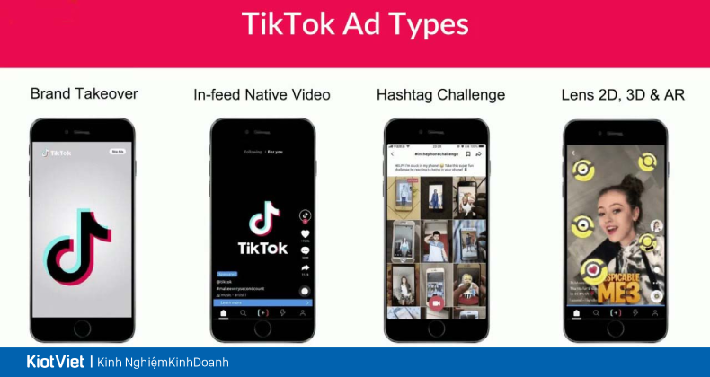 Dinh dang quang cao TikTok Ads