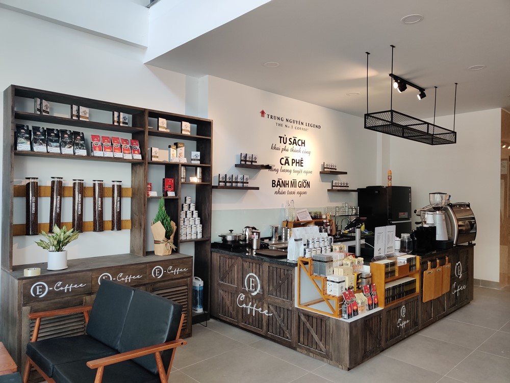 E coffee nhượng quyền cafe 0 đồng