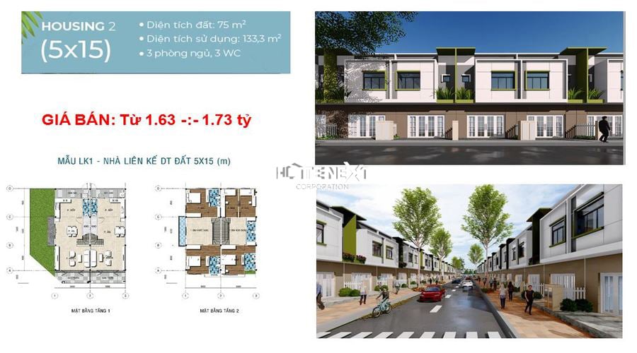 Housing 2 với diện tích 70m2