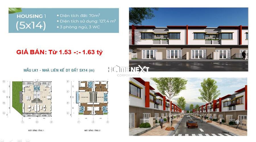 Housing 2 với diện tích 70m2