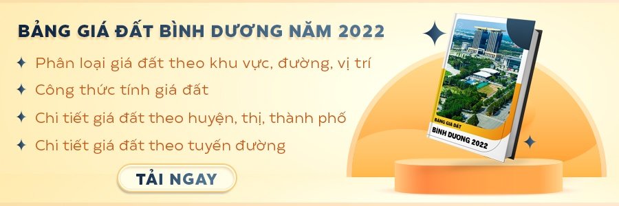 CTA Bảng giá đất Bình Dương 2022