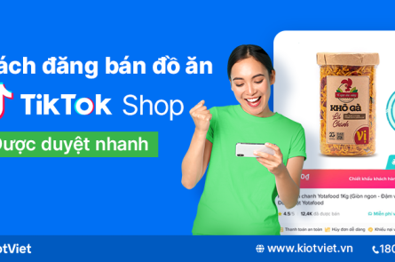 Cach dang ban do an tren TikTok Shop