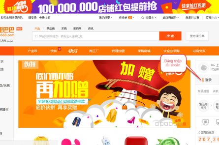 Hướng dẫn chi tiết cách tạo tài khoản và đặt hàng trên Alibaba