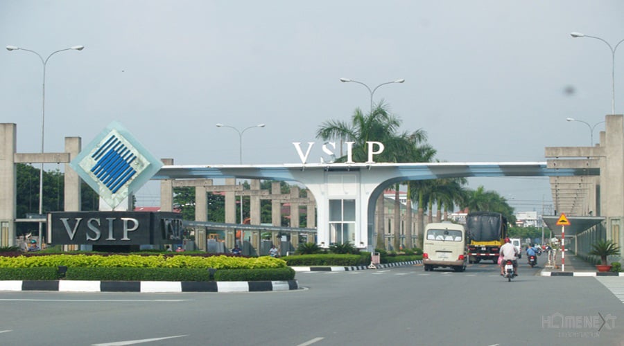 Cổng chào KCN Vsip I