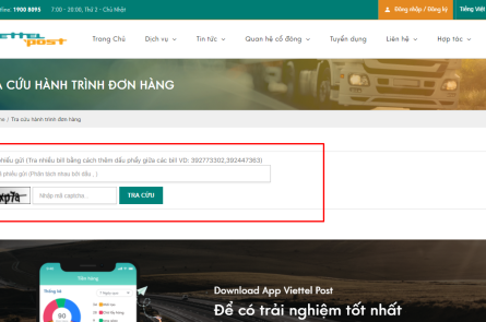 Kiểm tra vận đơn viettel post