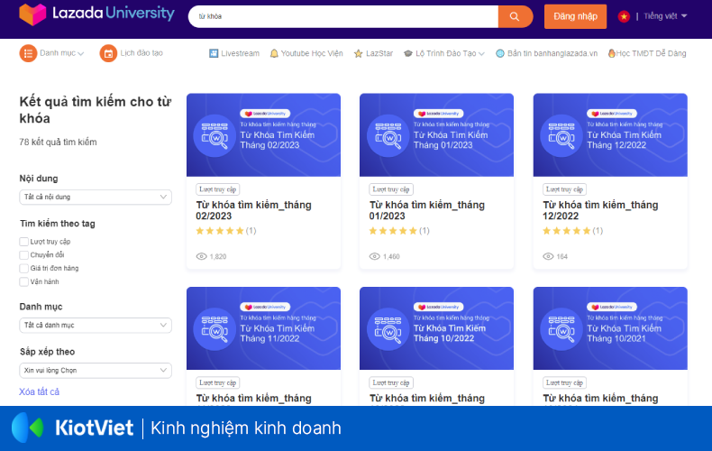 Lazada tu khoa