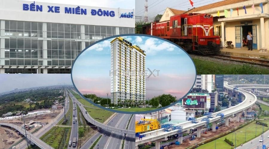 Dĩ An là tâm điểm kết nối các trục đường giao thông huyết mạch