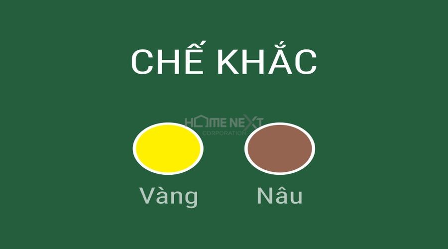 Màu chế khắc của người thuộc hành Mộc