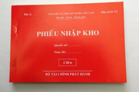 mẫu phiếu nhập kho