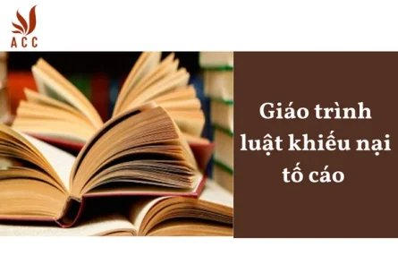 Giáo trình luật khiếu nại tố cáo