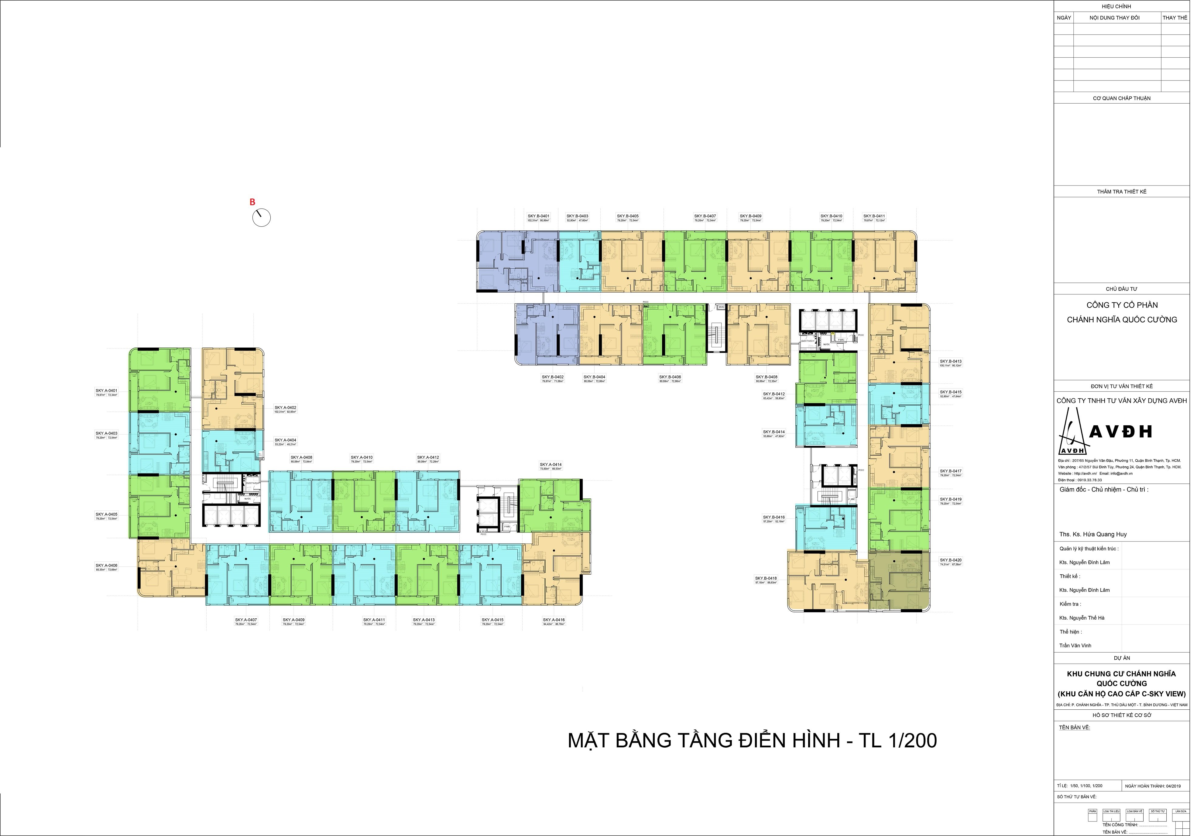 Mặt bằng C-Skyview