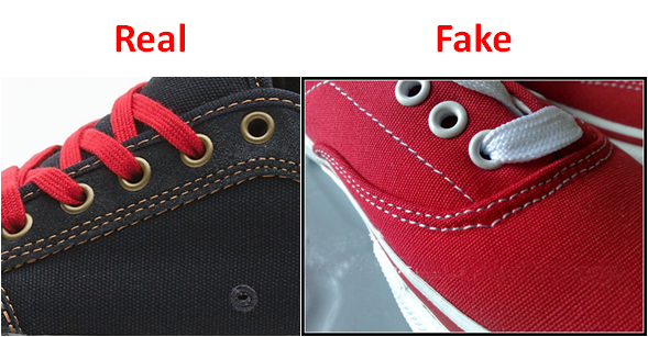 Mẹo nhận biết giày Vans thật và fake 4