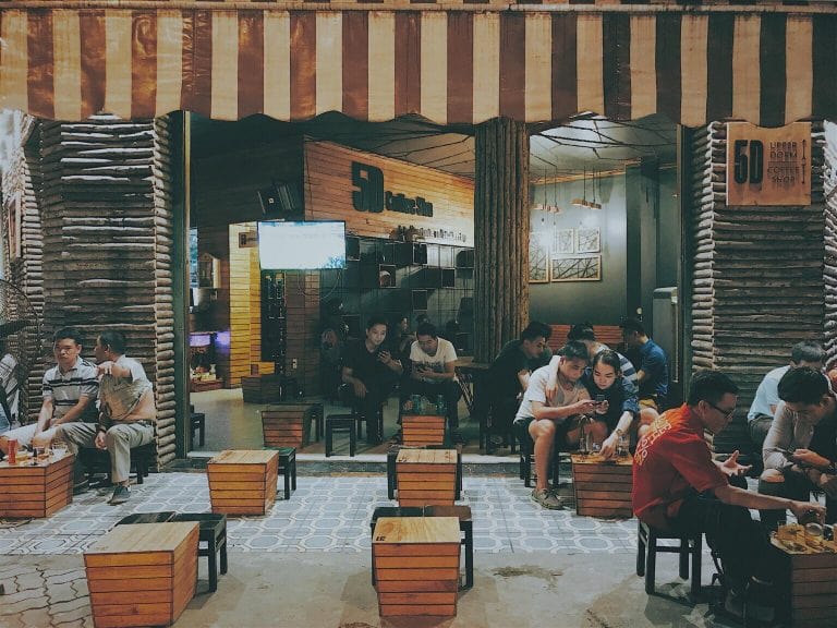 Một số mô hình quán cafe 100 triệu