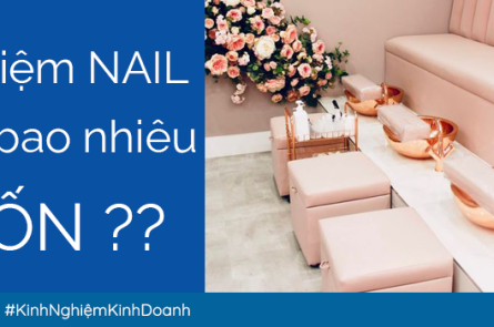 chi phí mở tiệm nail