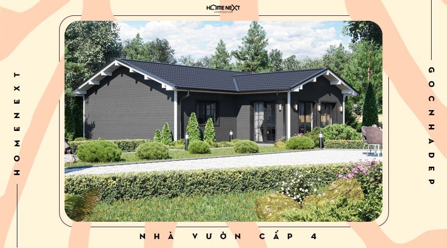 Nhà cấp 4 cổ điển Châu Âu