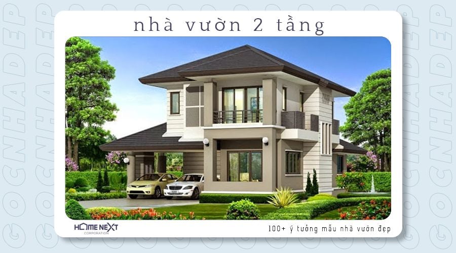 Một căn hộ 2 tầng điển hình và phổ biến hiện nay