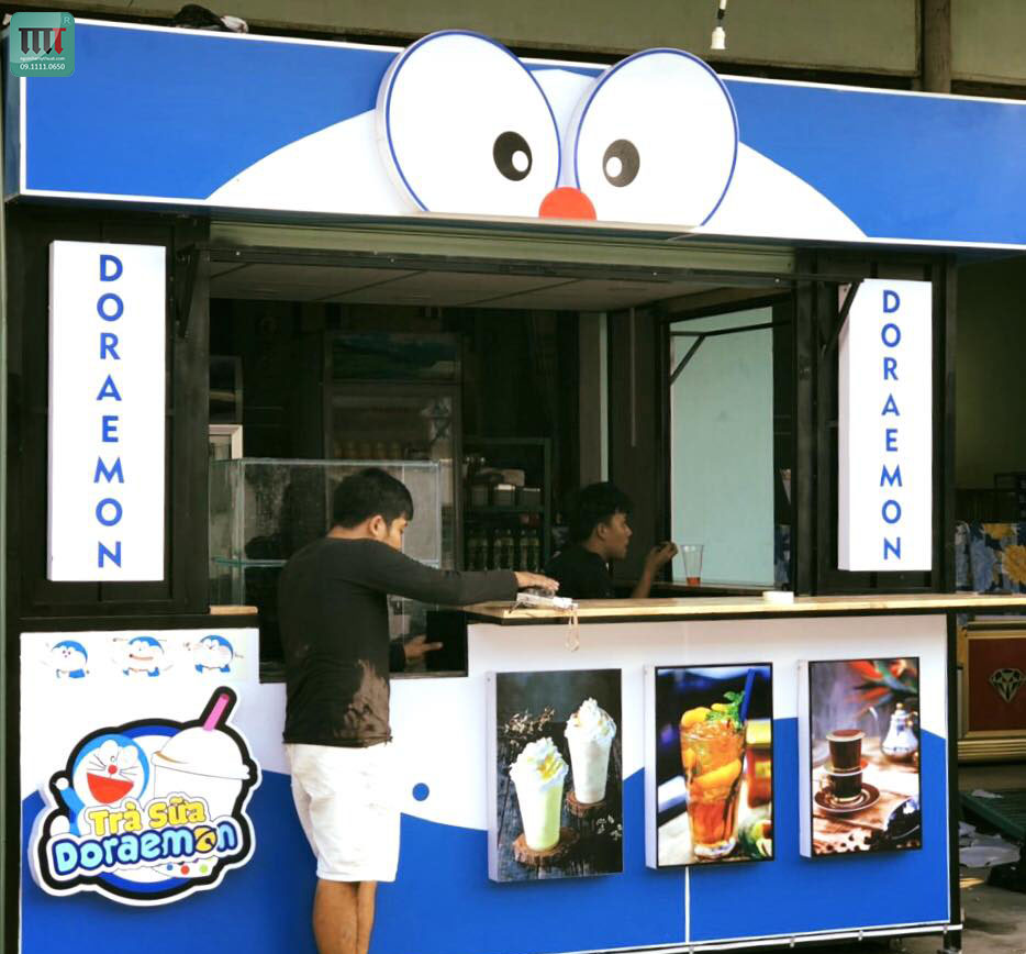 trà sữa doraemon