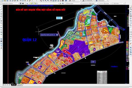 phan mem autocad trong tao ban do nha dat