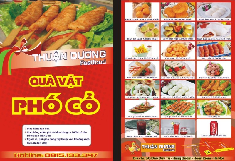 mở quán ăn đông khách khi phát tờ rơi