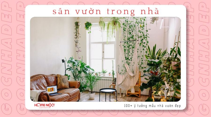 Thiết kế sân vườn trong nhà