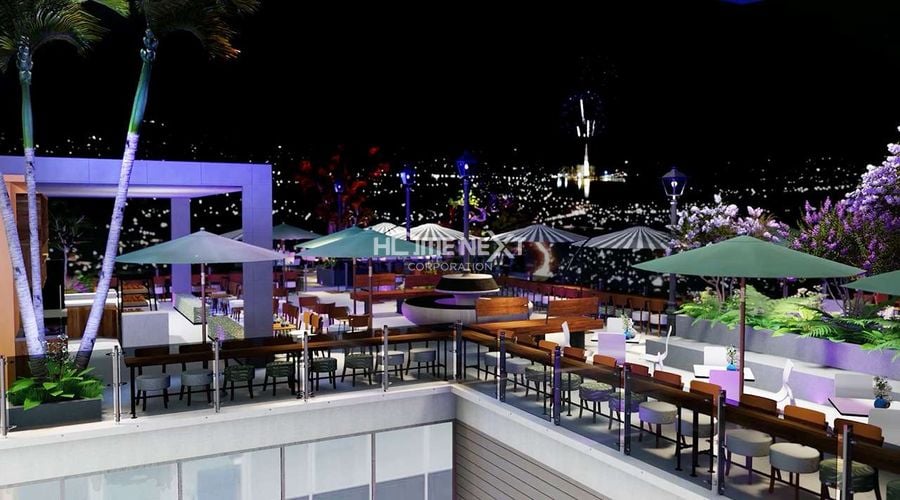 Skybar trên không ngắm trọn thành phố Dĩ An