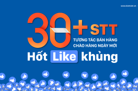 stt tương tác bán hàng, chào hàng ngày mới