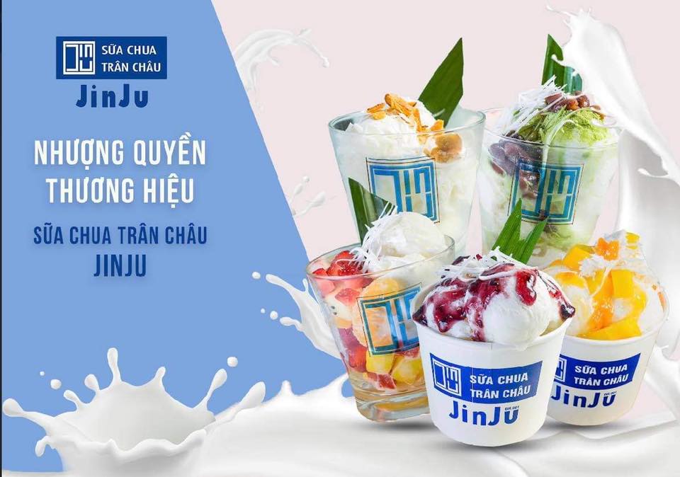 sữa chua trân châu jinju