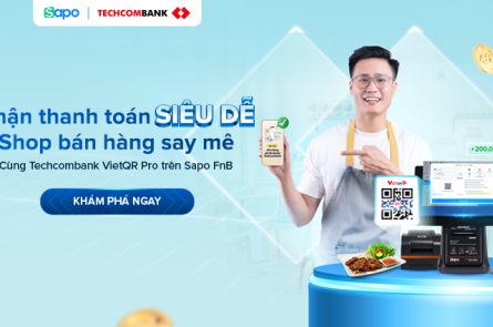 Kết nối giải pháp Techcombank VietQR Pro ngay trên Sapo FnB