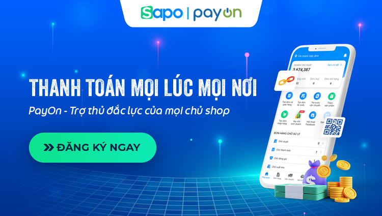 3 sự thật về cổng thanh toán PayOn khi tích hợp trên Sapo