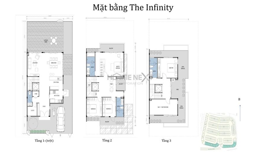 Mẫu nhà phố The Infinity ID Junction