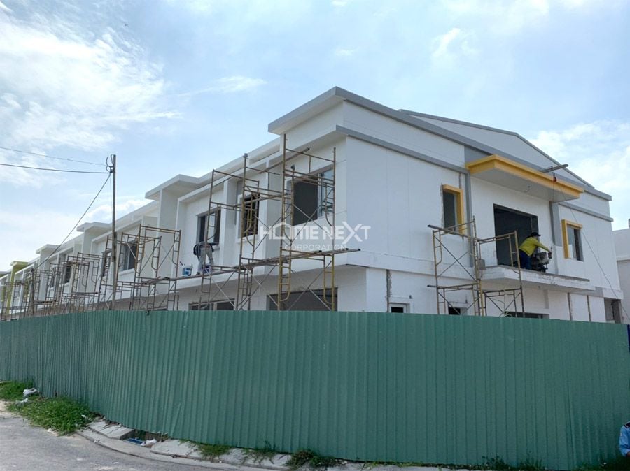 tiến độ xây dựng eco home 2 tháng 9/2020