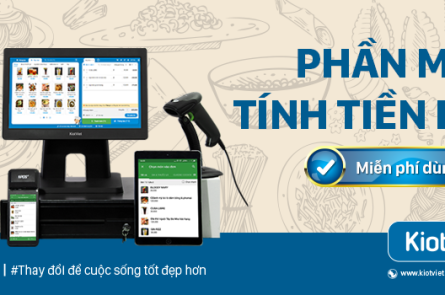 Phần mềm tính tiền miễn phí