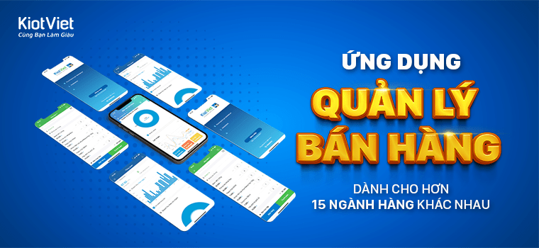 Ứng dụng quản lý bán hàng KiotViet